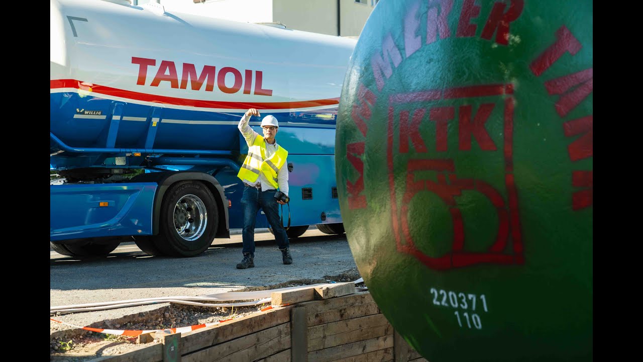 TAMOIL Tankversenkung in Sirnach (TG)