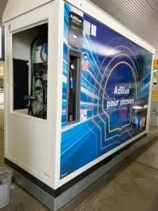 Neue AdBlue Anlage für SHELL Bavois Alpes und Jura